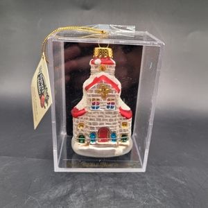 Designers Studio Art Glass Christmas Tree Ornament New in Box